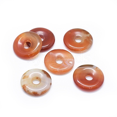Natural Agate Pendants G-I245-71G-1