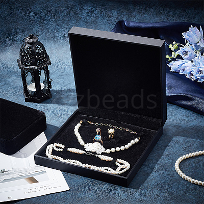 PU Leather Jewelry Set Storage Gift Box CON-WH0104-09-1