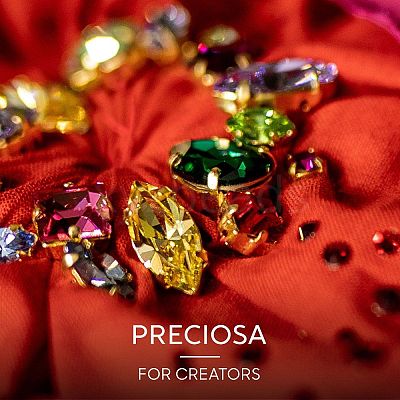 Preciosa® MAXIMA Crystal Fancy Stones Y-PRC-FG15-20050-1