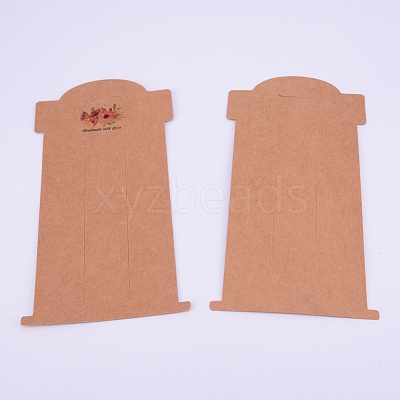 Hair Clip Display Cards DIY-WH0167-86G-1