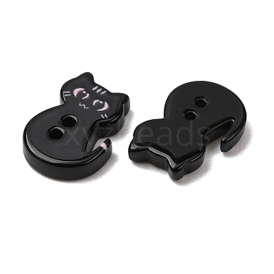 2-Hole Resin Buttons RE-CBA1807-03D-1