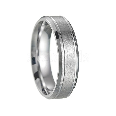 201 Stainless Steel Finger Rings for Women WG1765E-52-1