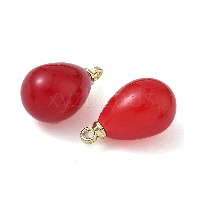 ABS Plastic Pearl Pendants FIND-Z105-02LG-1