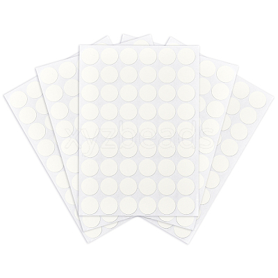 5 Sheets Paper Self-Adhsive Screw Holes Cover Caps Stickers DIY-SP0006-20-1