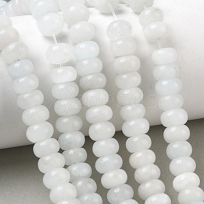 Dyed Natural White Jade Beads Strands GG-CBA9281-A19-5x8mm-1