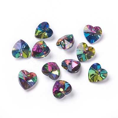 Romantic Valentines Ideas Glass Charms G030V10mm-20-1