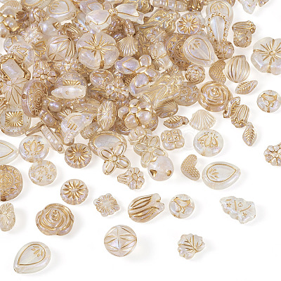 100G Transparent Acrylic Beads OACR-BT0001-05E-1