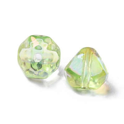 Transparent Acrylic Beads MACR-D071-01-1