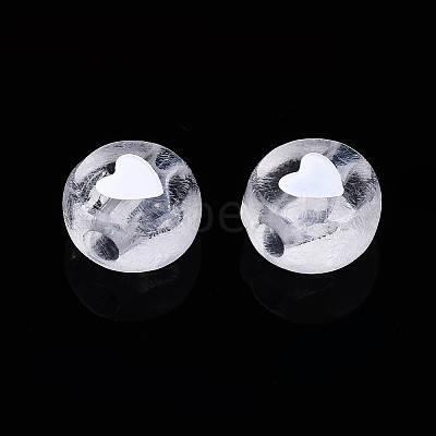 Transparent Clear Acrylic Beads LS-X-TACR-T008-03-1