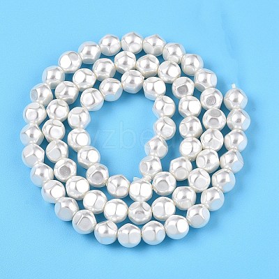 Transparent Spray Painted Glass Beads Strands GLAA-N001-27-1