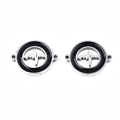 304 Stainless Steel Enamel Links Connectors STAS-S080-019P-B-1