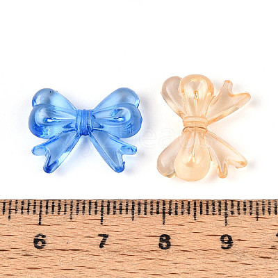 Transparent Acrylic Beads X-OACR-N143-03-1