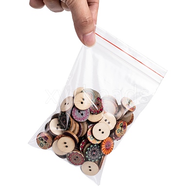 Plastic Resealable Packaging Bags OPP-Q002-10x15cm-1
