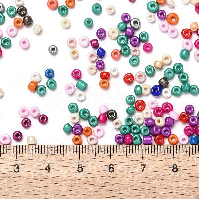 8/0 Mixed Style Round Glass Seed Beads SEED-K003-3mm-M05-1
