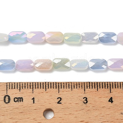 Electroplate Glass Beads Strands EGLA-P065-02A-01-1