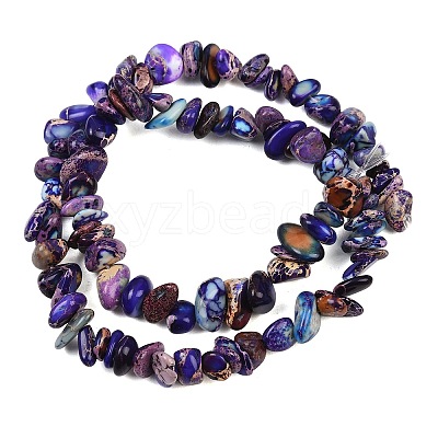 Natural Imperial Jasper Bead Strands G-P444-05I-1