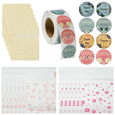200Pcs Earring Displays Cards CDIS-FS0001-16-1