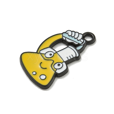 Chemistry Science Theme Alloy Enamel Pendants ENAM-I060-14C-1
