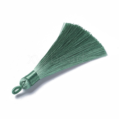 Polyester Tassel Pendants FIND-I009-B11-1