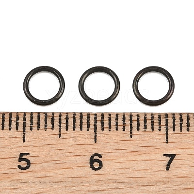 Ion Plating(IP) 304 Stainless Steel Closed Jump Rings STAS-G393-06B-13-1