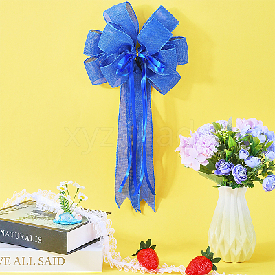 Polyester Big Bowknot FIND-WH0126-414H-1
