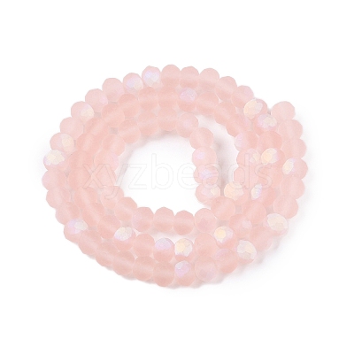 Transparent Glass Beads Strands LS-EGLA-A044-T6mm-MB22-1
