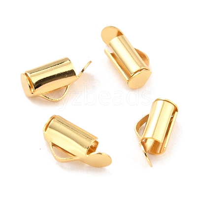 304 Stainless Steel Slide On End Clasp Tubes X-STAS-C044-07A-G-1