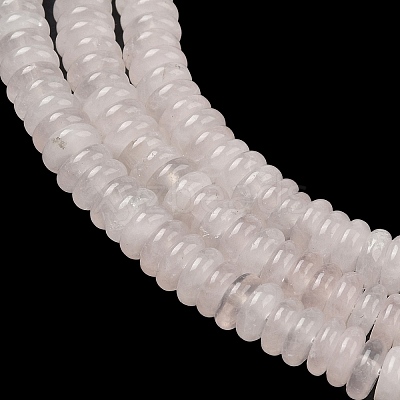 Natural Rose Quartz Beads Strands GG-CBAC08A-A08-01-1