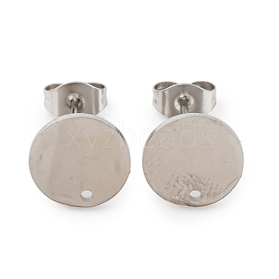 304 Stainless Steel Stud Earring Findings STAS-H436-21P-03-1