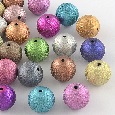 Crapy Exterior Acrylic Beads ACRP-R005-20mm-M-1