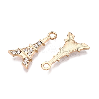 Rack Plating Alloy Pendants FIND-N005-26G-01-1