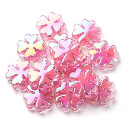 UV Plated Acrylic Beads SACR-G033-03G-1