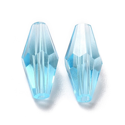 Transparent K9 Glass Beads GLAA-G078-B-17-1