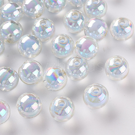 Transparent Acrylic Beads TACR-S152-15B-SS2113-1