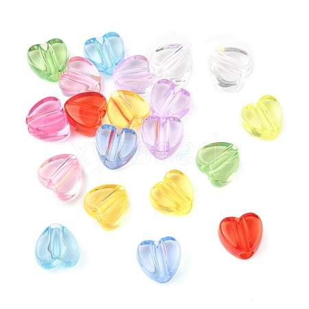 Transparent Acrylic Beads TACR-Z004-03-1