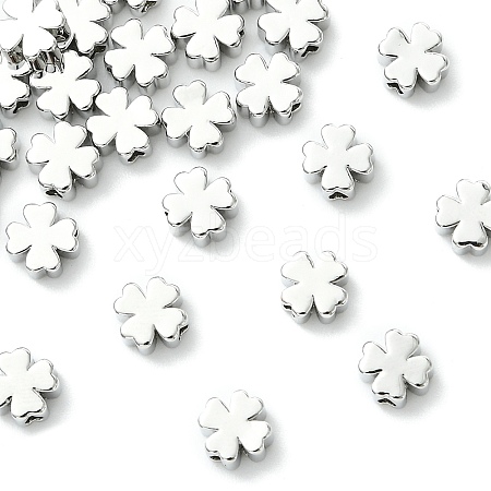 SHEGRACE Brass Clover Beads XGRPCU227-301P-1