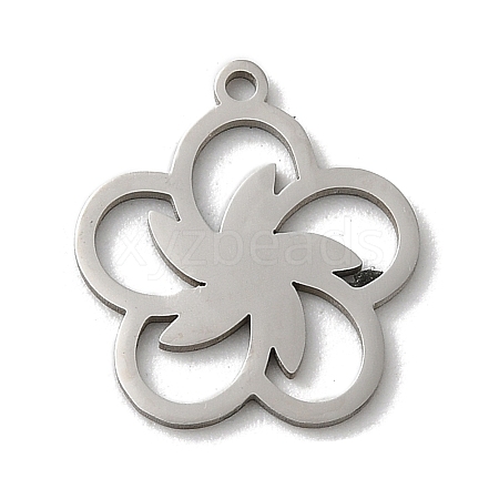 201 Stainless Steel Pendants STAS-E206-05P-05-1