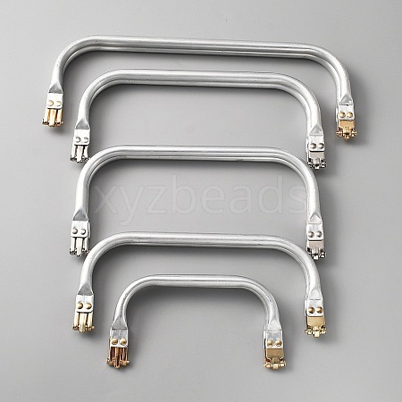 Aluminum Tube Purse Frames Set FIND-WH0146-22-1