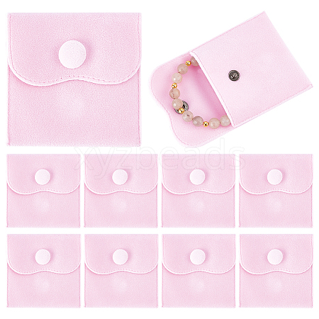  10Pcs Velvet Jewelry Pouches AJEW-NB0005-66D-1