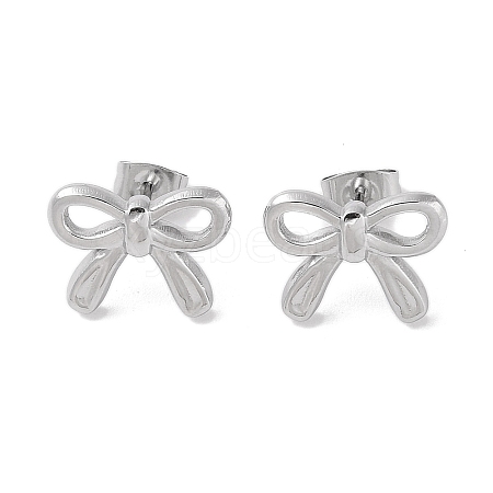 Non-Tarnish 304 Stainless Steel Stud Earrings EJEW-S227-30P-05-1