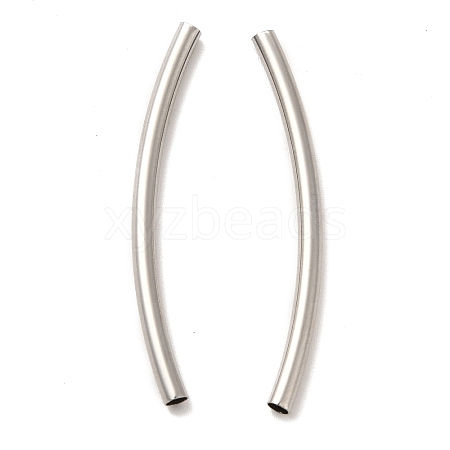 Non-Tarnish 304 Stainless Steel Tube Beads STAS-M308-01C-1