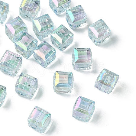 20Pcs Transparent Acrylic Beads PACR-YW0001-23C-1