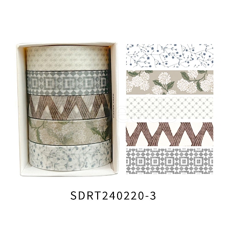 DIY Scrapbook Decorative Adhesive Tapes PW-WG093AB-03-1