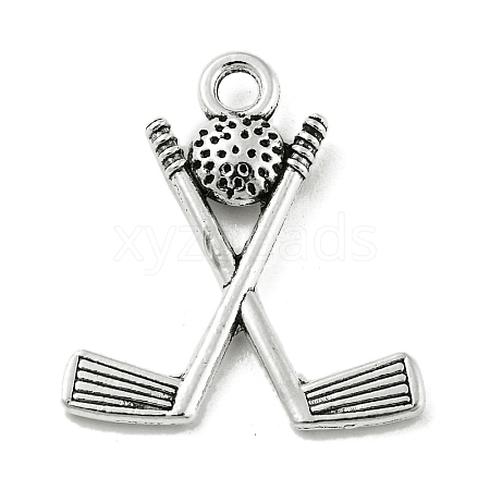 Tibetan Style Alloy Pendants TIBE-Q098-13A-1