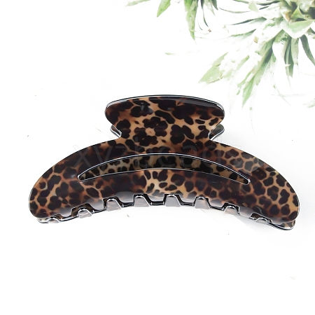 Leopard Print Moon Hair Clips PW-WG44E5E-06-1