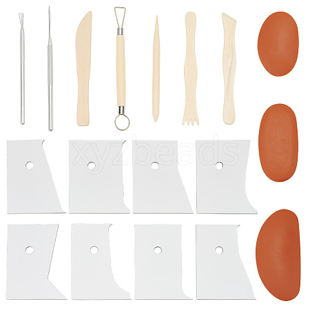 Clay Tools Kits DIY-FG0005-67B-1