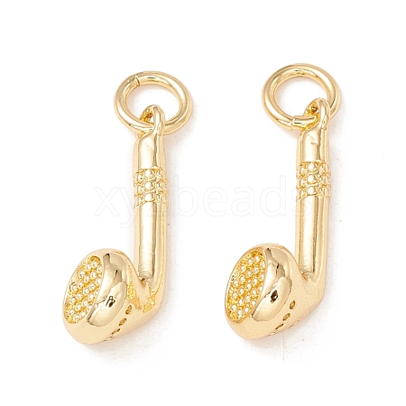 Brass Pendants KK-P217-13G-1