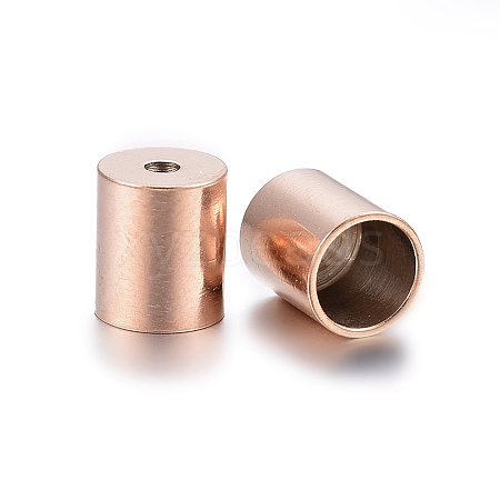 Ion Plating(IP) 304 Stainless Steel Cord Ends STAS-H467-09RG-6mm-1