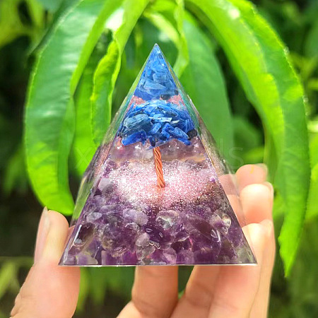 Orgonite Pyramid Resin Energy Generators PW-WGF4D8D-01-1