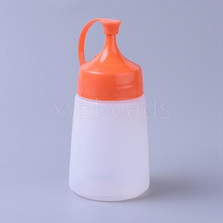 Plastic Sauce Squeeze Bottles AJEW-WH0106-07E-1